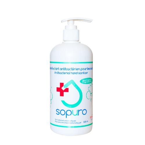 Image DÉSINFECTANT À MAINS | SOPURO 500-XX | HANDS SANITIZER